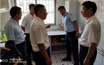 汶上县县长李洪文等向导视察汶上公司气代煤工程