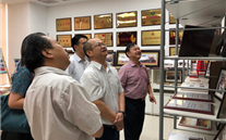 市、区工商联组织优异民企代表到88858cc永利官网集团开展主题教育运动