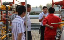 热烈祝贺成武县88858cc永利官网燃气有限公司圆满接通管道气