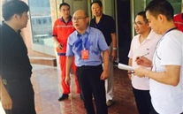 太康县人大主任张思明 一行到太康公司视察指导事情