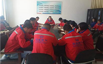 汶上公司开展工商业用户燃气专项清静检查运动