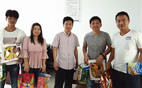 太康公司向员工子女赠予“六一”儿童节礼物