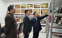 中国银行重庆分行赵忠滨行长一行莅临88858cc永利官网集团总部调研