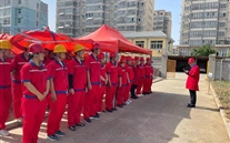 汶上公司组织开展特种装备事故应抢救援演练